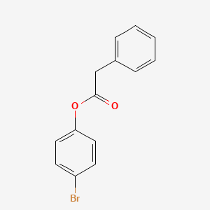 molecular formula C14H11BrO2 B8751364 4-Bromophenyl phenylacetate CAS No. 79235-34-0