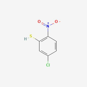 molecular formula C6H4ClNO2S B8751380 5-Chloro-2-nitrobenzenethiol CAS No. 14371-79-0