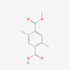 molecular formula C11H12O4 B8751460 4-(Methoxycarbonyl)-2,5-dimethylbenzoic acid 