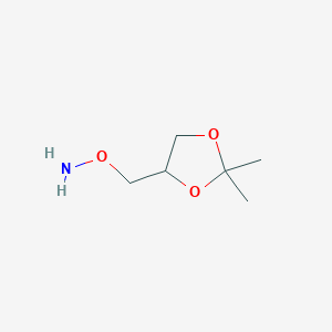 O-[(2,2-dimethyl-1,3-dioxolan-4-yl)methyl]hydroxylamine