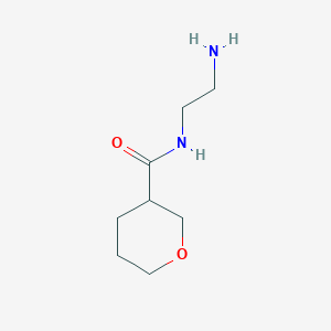 N-(2-Aminoethyl)oxane-3-carboxamide