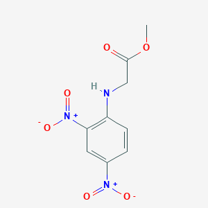 molecular formula C9H9N3O6 B8751623 Methyl n-(2,4-dinitrophenyl)glycinate CAS No. 5310-51-0