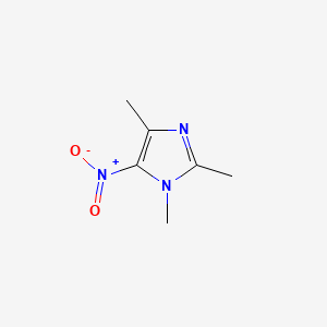 molecular formula C6H9N3O2 B8751631 1,2,4-Trimethyl-5-nitroimidazole CAS No. 18888-57-8