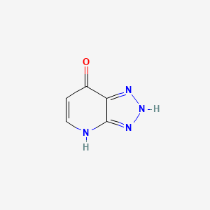 molecular formula C5H4N4O B8751734 Hydroxy-7-azabenzotriazole CAS No. 36286-98-3
