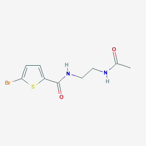 N-(2-acetamidoethyl)-5-bromothiophene-2-carboxamide
