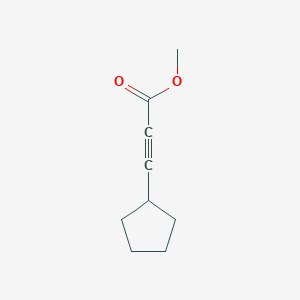 Methyl 3-cyclopentylprop-2-ynoate