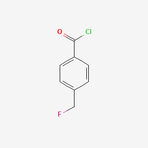 molecular formula C8H6ClFO B8751850 4-(fluoromethyl)benzoyl Chloride CAS No. 223699-35-2