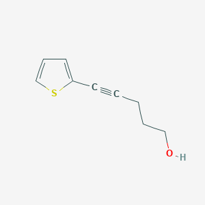 5-(Thiophen-2-yl)pent-4-yn-1-ol