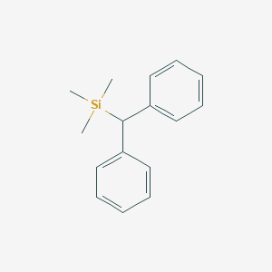 molecular formula C16H20Si B8751903 Benzhydryl(trimethyl)silane CAS No. 6328-61-6