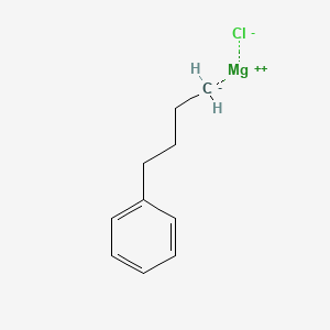 molecular formula C10H13ClMg B8751911 Magnesium, chloro(4-phenylbutyl)- 