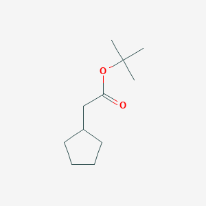 B8751937 tert-Butyl cyclopentylacetate CAS No. 88931-75-3