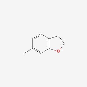 molecular formula C9H10O B8752194 6-Methyl-2,3-dihydrobenzofuran 