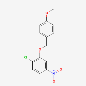 1-Chloro-2-(4-methoxybenzyloxy)-4-nitrobenzene