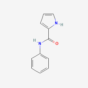 molecular formula C11H10N2O B8752247 N-phenyl-1H-pyrrole-2-carboxamide 