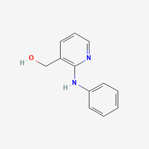 molecular formula C12H12N2O B8752629 (2-Anilinopyridin-3-yl)methanol CAS No. 21093-54-9