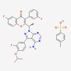 molecular formula C38H32F3N5O6S B8752720 Umbralisib tosylate CAS No. 1532533-72-4
