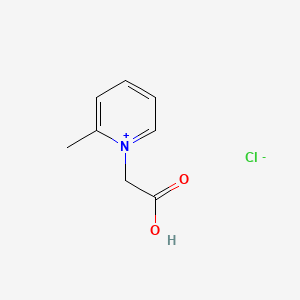 molecular formula C8H10ClNO2 B8752743 1-(Carboxymethyl)-2-methylpyridinium chloride CAS No. 6266-22-4