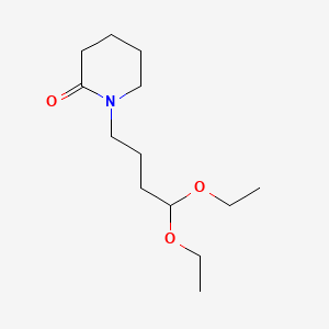 1-(4,4-Diethoxybutyl)piperidin-2-one