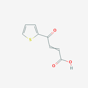 molecular formula C8H6O3S B8753136 2-Butenoic acid, 4-oxo-4-(2-thienyl)- CAS No. 37992-45-3