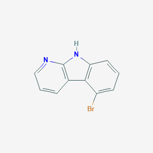 molecular formula C11H7BrN2 B8753149 5-bromo-9H-pyrido[2,3-b]indole 
