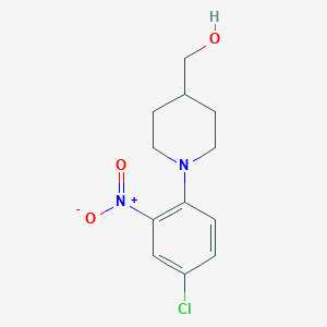 [1-(4-Chloro-2-nitro-phenyl)-piperidin-4-yl]-methanol