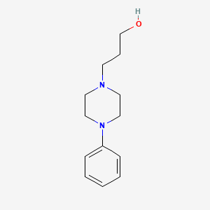 B8753232 3-(4-Phenylpiperazin-1-yl)propan-1-ol CAS No. 67514-07-2