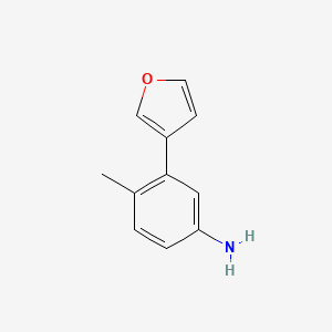 4-Methyl-3-(3-furyl)-aniline