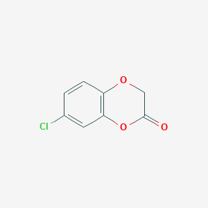 molecular formula C8H5ClO3 B8753328 7-Chloro-benzo[1,4]dioxin-2-one 