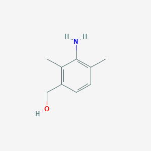 molecular formula C9H13NO B8753357 (3-Amino-2,4-dimethylphenyl)methanol CAS No. 885610-04-8
