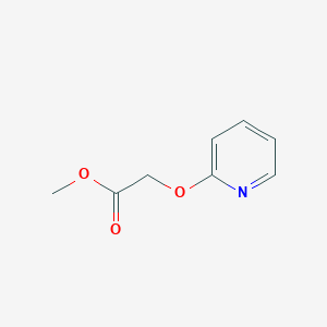 molecular formula C8H9NO3 B8753363 Methyl (2-pyridinyloxy)acetate 