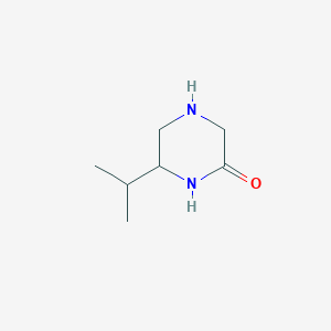 molecular formula C7H14N2O B8753408 6-Isopropylpiperazin-2-one 