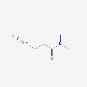 molecular formula C7H11NO B8753444 n,n-Dimethylpent-4-ynamide 