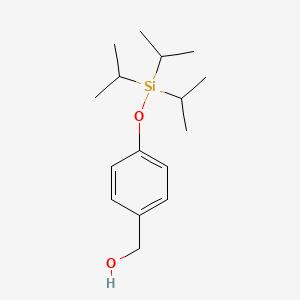 molecular formula C16H28O2Si B8753500 (4-((Triisopropylsilyl)oxy)phenyl)methanol 