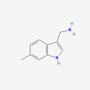 (6-methyl-1H-indol-3-yl)methanamine