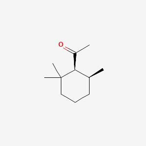 molecular formula C11H20O B8753561 (1S-cis)-1-(2,2,6-Trimethylcyclohexyl)ethanone CAS No. 52612-52-9