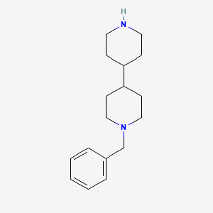 molecular formula C17H26N2 B8753577 1-Benzyl-4,4'-bipiperidine CAS No. 193902-93-1