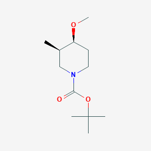 (3R,4S)-3-methyl-4-methoxyl-N-Boc-piperidine