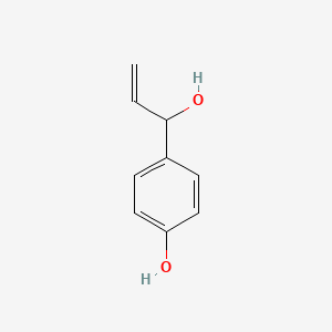 4-(1-Hydroxy-2-propenyl)phenol