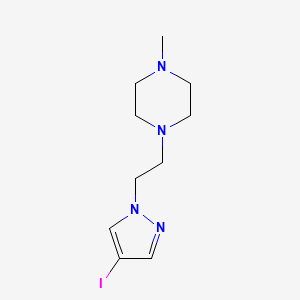 1-(2-(4-Iodo-1H-pyrazol-1-yl)ethyl)-4-methylpiperazine