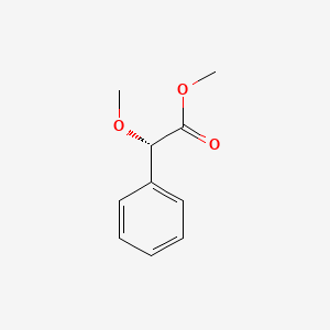 molecular formula C10H12O3 B8753702 Methyl (2S)-methoxy(phenyl)ethanoate CAS No. 56143-21-6