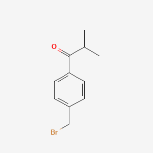 1-(4-Bromomethylphenyl)-2-methylpropan-1-one
