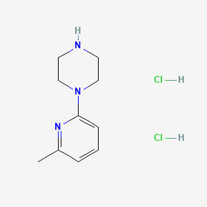 Piperazine, 1-(6-methyl-2-pyridinyl)-, dihydrochloride