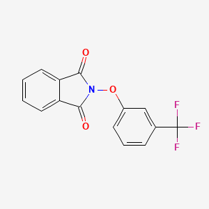 molecular formula C15H8F3NO3 B8753830 N-(3-Trifluoromethylphenoxy)phthalimide CAS No. 328081-53-4