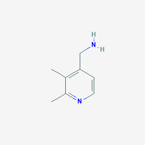 molecular formula C8H12N2 B8753915 (2,3-Dimethylpyridin-4-YL)methanamine 