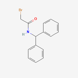 molecular formula C15H14BrNO B8753956 N-Benzhydryl-2-bromoacetamide CAS No. 119706-03-5