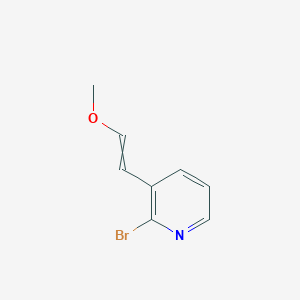 molecular formula C8H8BrNO B8754101 2-Bromo-3-(2-methoxyethenyl)pyridine 