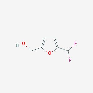 molecular formula C6H6F2O2 B8754209 (5-(Difluoromethyl)furan-2-yl)methanol 