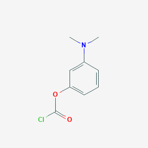 molecular formula C9H10ClNO2 B8754247 3-(Dimethylamino)phenyl chloroformate 