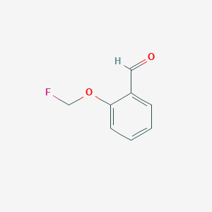 molecular formula C8H7FO2 B8754406 2-(Fluoromethoxy)benzaldehyde CAS No. 221013-25-8
