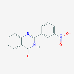 molecular formula C14H9N3O3 B8754496 2-(3-nitrophenyl)quinazolin-4(3H)-one 